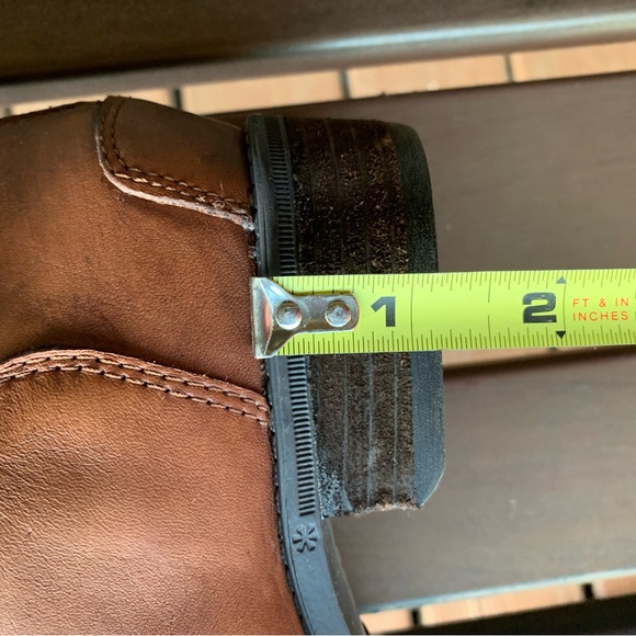 Sam Edelm Penny Leather Riding Boots Size 7M Whiskey Leather Equestrian Chic - Picture 14 of 16